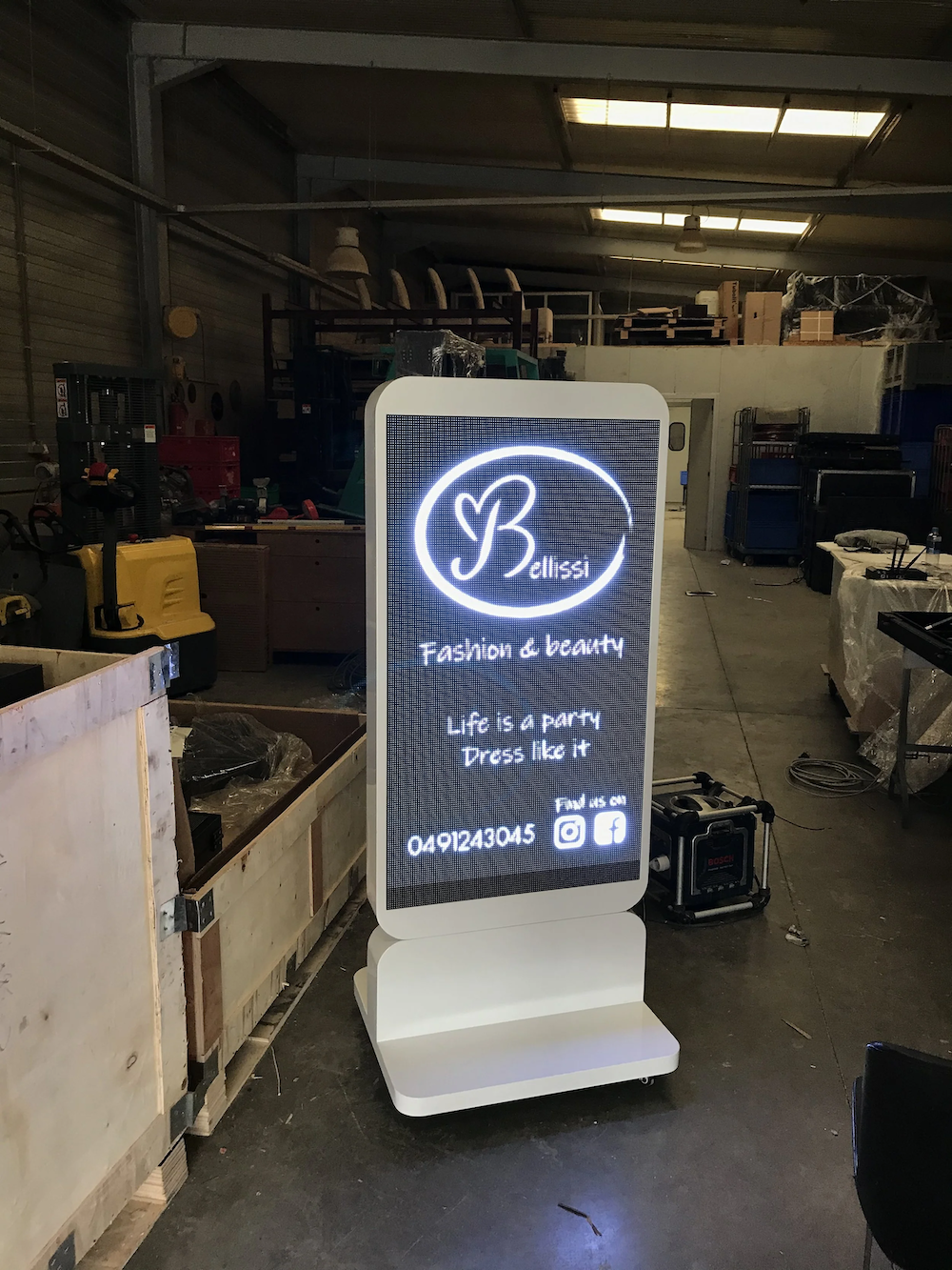 CYBO - LED stoepbord dubbelzijdig